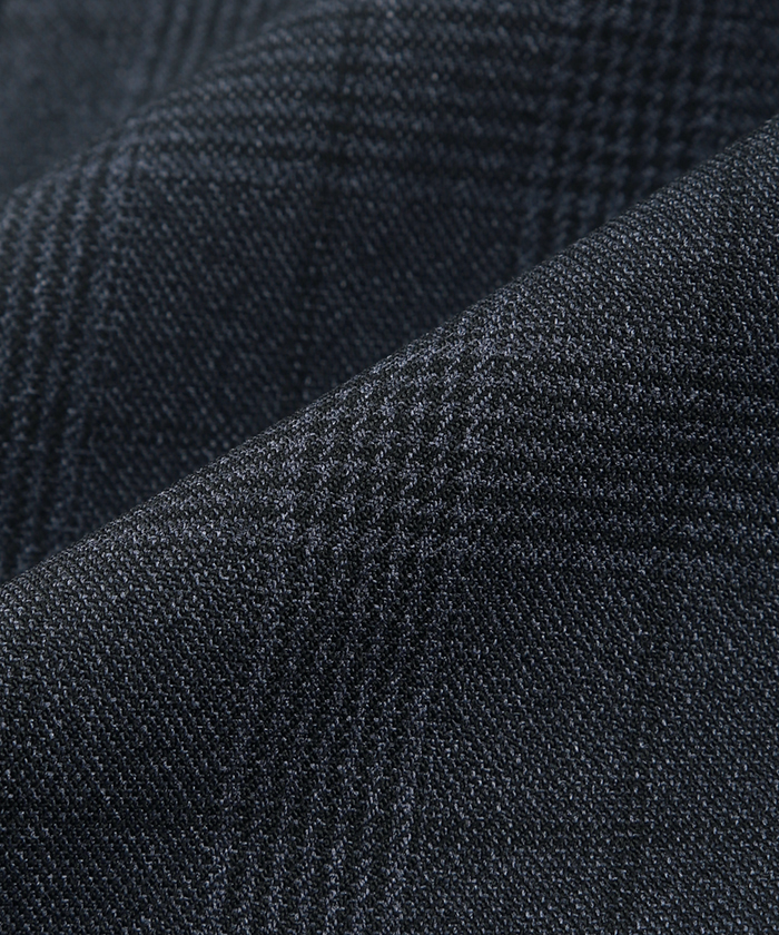 【MITT-KK】D'or Homme セットアップ　ネイビー　チェック MITT-KK様専用】D'or Homme セットアップ ネイビー チェック
