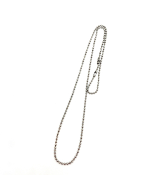 Small Stainless Bead Chain (18'/45cm)