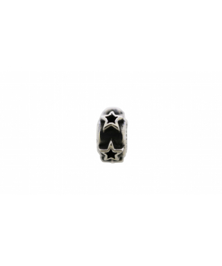 HOLLOW STAR RONDELLE BEAD-2