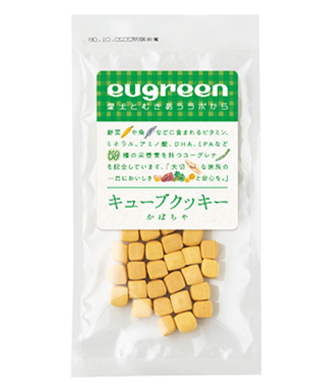【eugreen】おやつ キューブクッキー かぼちゃ