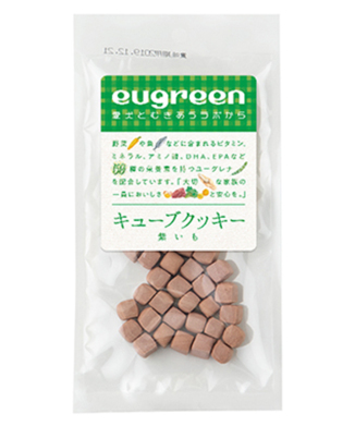 【eugreen】おやつ キューブクッキー 紫いも
