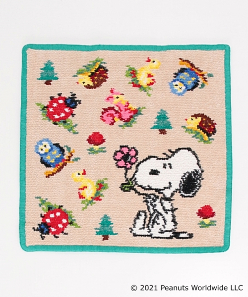 Peanuts Life Times フェイラー ハイジフレンズフォレストハンカチ Gr Np21o005 レディースファッション 阪急百貨店 公式通販 Hankyu Fashion