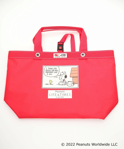 JIB×Peanuts LIFE&TIMES スヌーピー トートバッグ JIB×Peanuts LIFE&TIMES スヌーピー トートバッグ