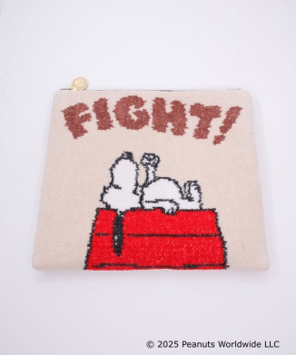 Peanuts LIFE&TIMES/フェイラー】ハンカチ ドッグハウス Peanuts LIFE&TIMES/フェイラー】ハンカチ ドッグハウス