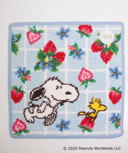 新品未開封 完売 フェイラー スヌーピー ストロベリーフラワー