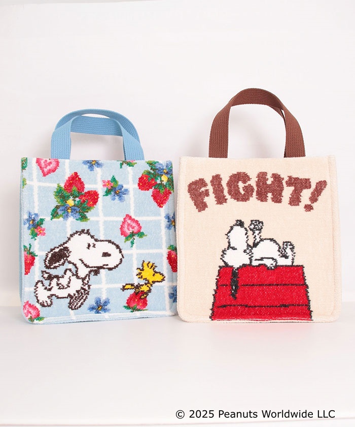 Peanuts LIFE&TIMES/フェイラー】バッグ ストロベリープティ Peanuts LIFE&TIMES/フェイラー】バッグ ストロベリープティ