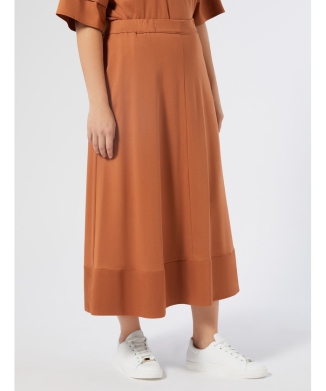 ピュア コットン ジャージー スカート