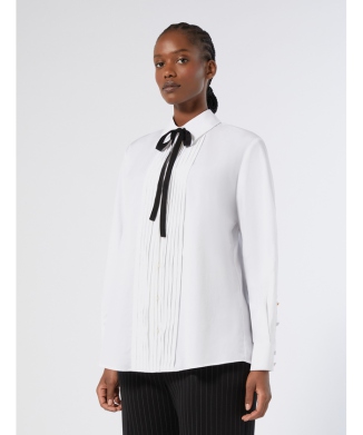 ストレッチ コットン ポプリン シャツ