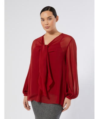 ダブル ジョーゼット カフタン チュニック