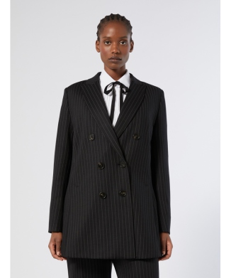 ジャカード ジャージー ジャケット