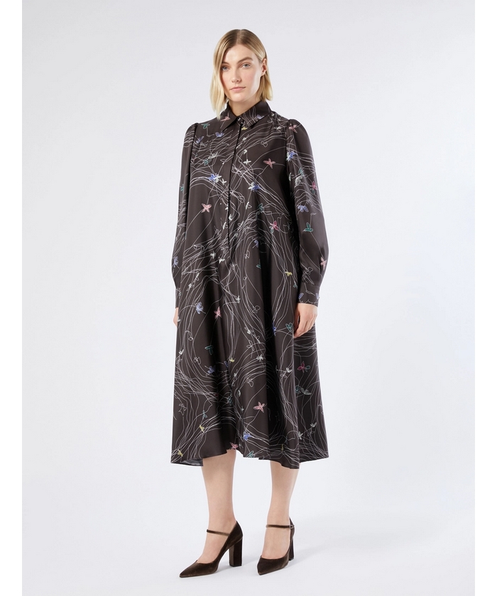 シルク ツイル ドレス(P25NB008)｜阪急百貨店公式通販サイト｜阪急