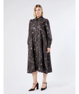 シルク ツイル ドレス