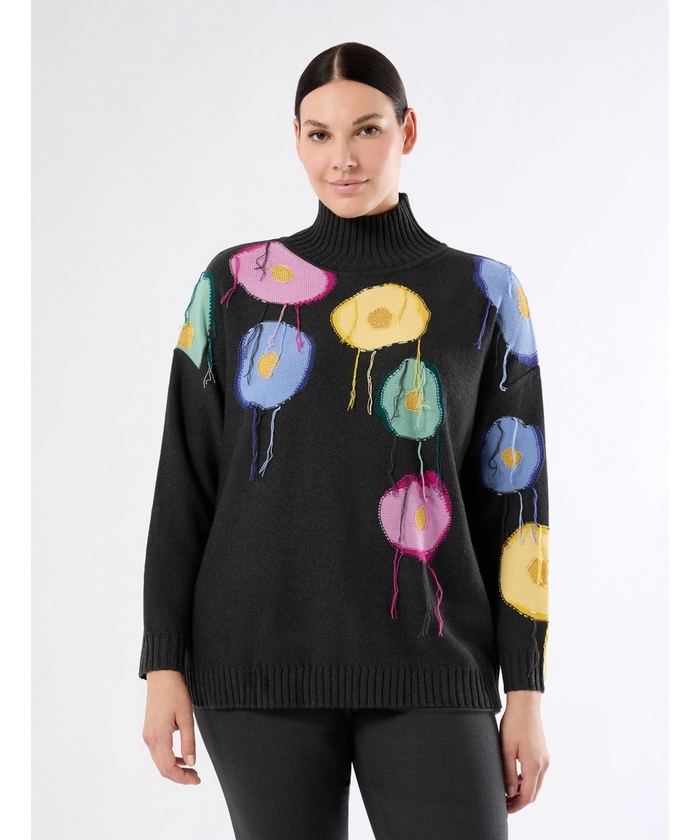 オーバーサイズド インレイディテール ニット(P25NB014)｜阪急百貨店