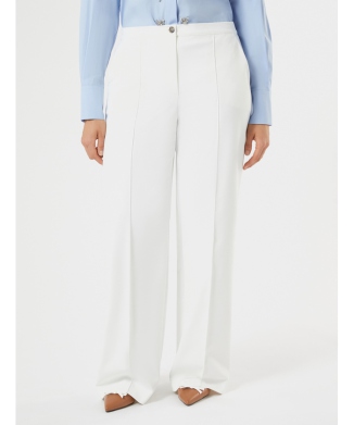 ストレートフィット キャンバス パンツ