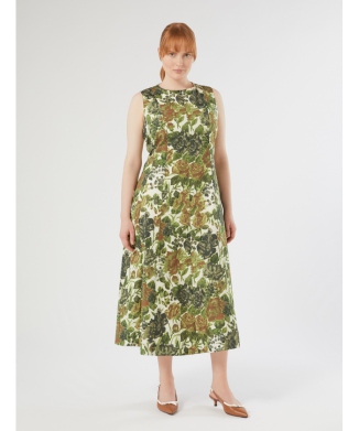 コットン ポプリン ドレス