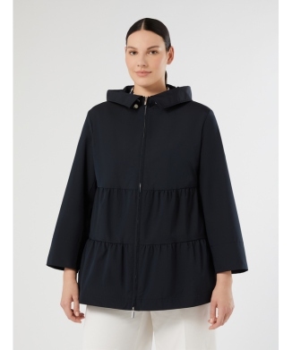 マイクロ ツイル レインコート