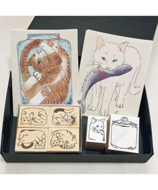 【ポンチセ】瓶詰め猫セット