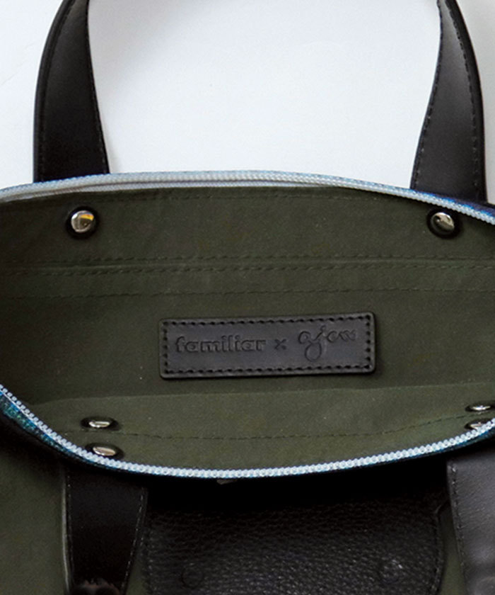 familiar別注SHIKAKU tote/ファミリア別注シカクトート(W229T005 familiar別注SHIKAKU tote/ファミリア別注シカクトート(W229T005