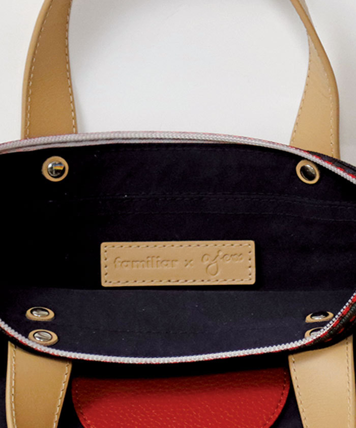 familiar別注SHIKAKU tote/ファミリア別注シカクトート(W229T005 familiar別注SHIKAKU tote/ファミリア別注シカクトート(W229T005