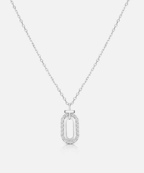 リンク(LINK)スターリング シルバー ホワイト ネックレス(W236T018)|阪急百貨店公式通販サイト|阪急百貨店オンラインストア