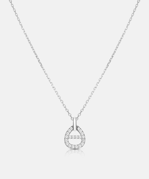 リンク(LINK)スターリング シルバー ホワイト ネックレス(W236T023)|阪急百貨店公式通販サイト|阪急百貨店オンラインストア