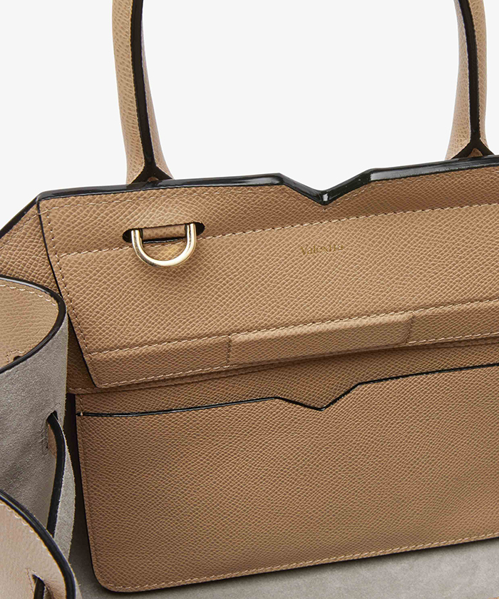 ＊Valextra＊ミラノ2ハンドルミニバッグ ボンヌマインピンク Women's Pink Luxury two handles mini bag | Valextra