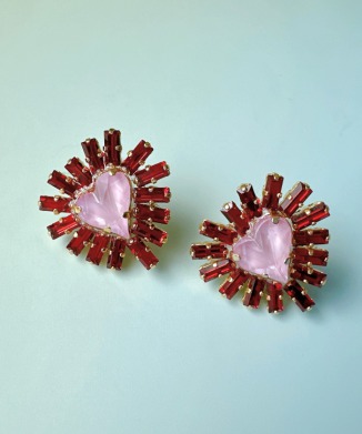 【2026年1月21日(水)以降お届け予定】GizaGizaハートイヤリング