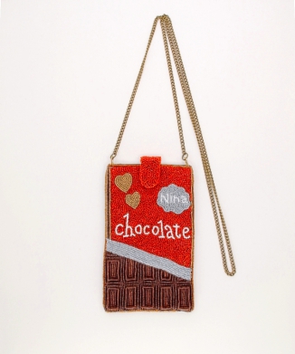 【2026年2月4日(水)以降お届け予定】板チョコ携帯ショルダーバッグ