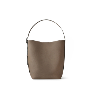 ミーナ バケットバッグ シュリンクレザー (ミディアム)