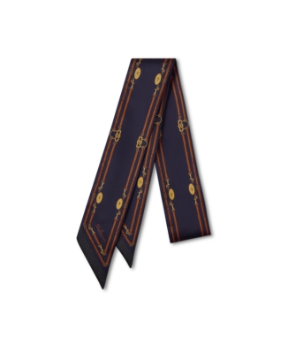 スキニー スカーフ - ベルテッド ボーダー