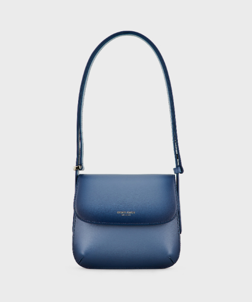 GIORGIOARMANI ジョルジオ アルマーニ la Primaバッグ パルメラートレザー製 グラデーション スモール BLUE TU GIORGIOARMANI ジョルジオ アルマーニ la Primaバッグ パルメラートレザー製 グラデーション スモール BLUE TU