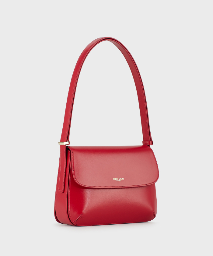 Giorgio Armani La Prima バッグ パルメラートレザー製 ラージ
