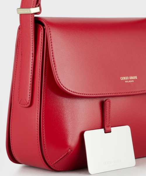 超希少　レア　GIORGIO ARMANI ショルダーバッグ　白　網目 ジョルジオ アルマーニ ラ プリマ」アイコンバッグ、淡い色彩の