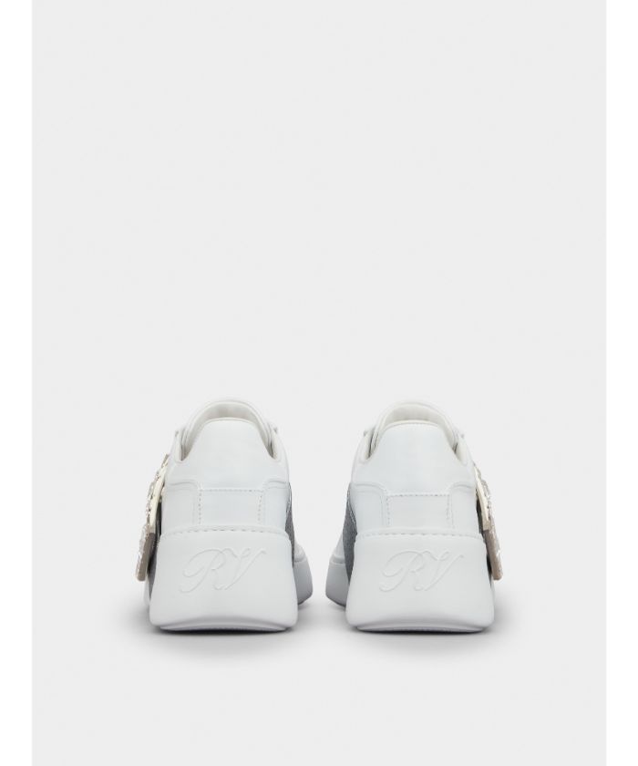 ヴィヴ スケート」グリッター ストラスバックル ソフトレザー