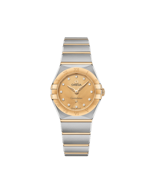 OMEGA 【OMEGA】コンステレーション マンハッタン クォーツ25mm シャンパン×DIA×SS×YG ブレス マルチ 12.5 OMEGA 【OMEGA】コンステレーション マンハッタン クォーツ25mm シャンパン×DIA×SS×YG ブレス マルチ 12.5