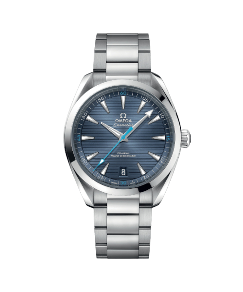 OMEGA 【OMEGA】シーマスター アクアテラ 150M ステンレススティールブレスレット ライトブルー 41mm マルチ 17.5 OMEGA 【OMEGA】シーマスター アクアテラ 150M ステンレススティールブレスレット ライトブルー 41mm マルチ 17.5