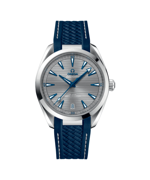 OMEGA 【OMEGA】シーマスター アクアテラ 150M ラバーストラップ グレー 41mm マルチ F OMEGA 【OMEGA】シーマスター アクアテラ 150M ラバーストラップ グレー 41mm マルチ F
