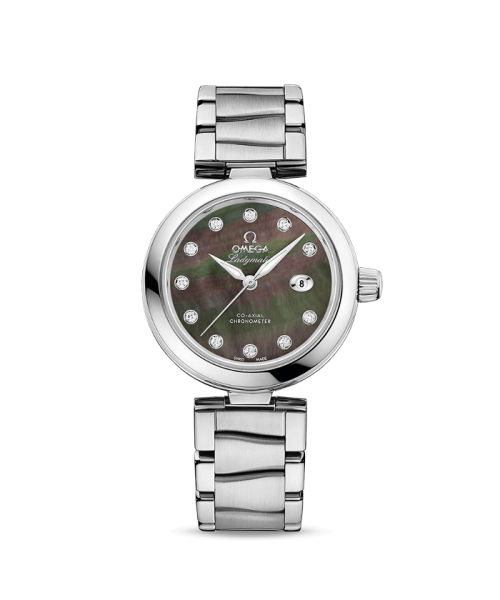 OMEGA 【OMEGA】デ・ヴィル レディマティック ステンレススティール ブレスレット ブラック マルチ 15.5 OMEGA 【OMEGA】デ・ヴィル レディマティック ステンレススティール ブレスレット ブラック マルチ 15.5