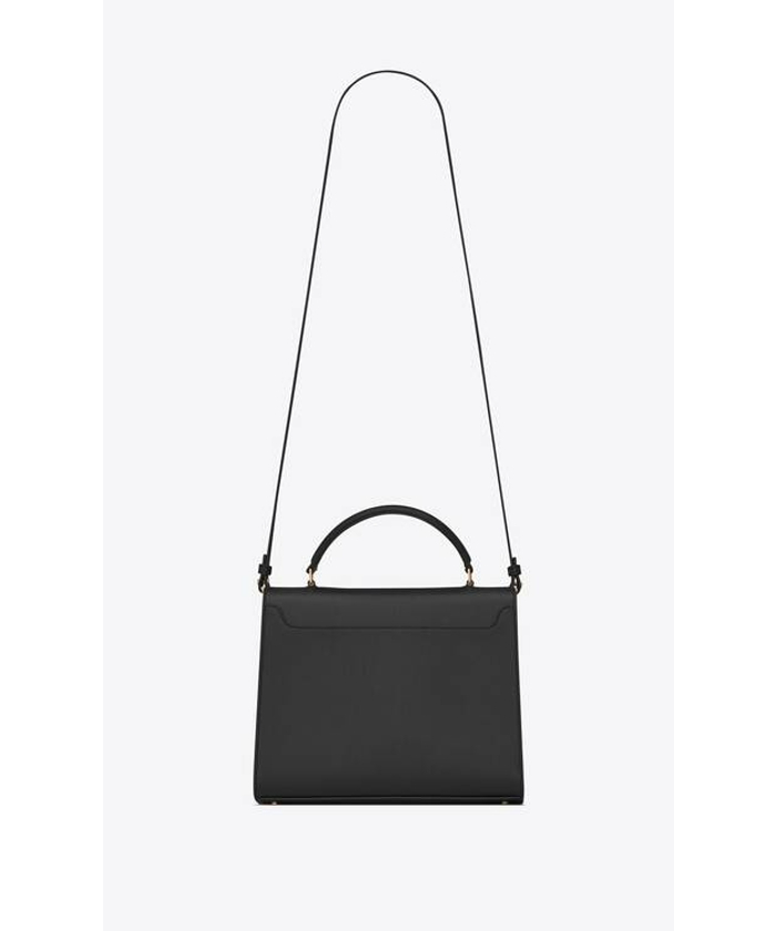 【Saint Laurent】レザーカレッジトップハンドルバッグ 新作バッグ】夏のオシャレの仕上げに！サンローランの「Y トップ