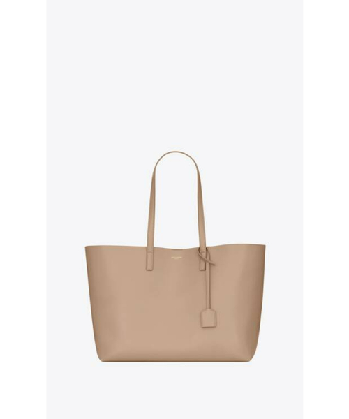 SAINTLAURENT ショッピング・トート(ソフトレザー) DARK BEIGE F SAINTLAURENT ショッピング・トート(ソフトレザー) DARK BEIGE F