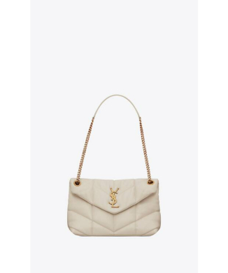 ルル パファー(スモール/キルティングラムスキン)