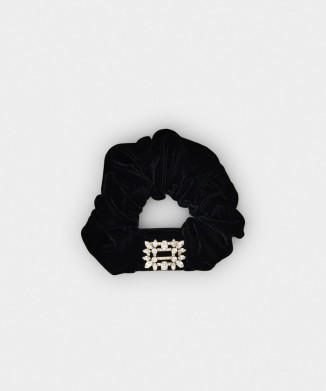 【ROGER VIVIER】ブラック ブロッシュ ヴィヴィエ ヘアクリップ REWAC360100ARPB999-01.jpg