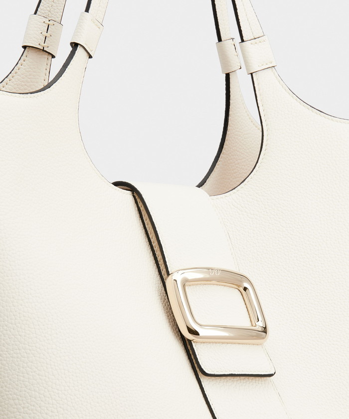 ヴィヴ ショック」レザー ショッピング バッグ ミディアム(X233K094