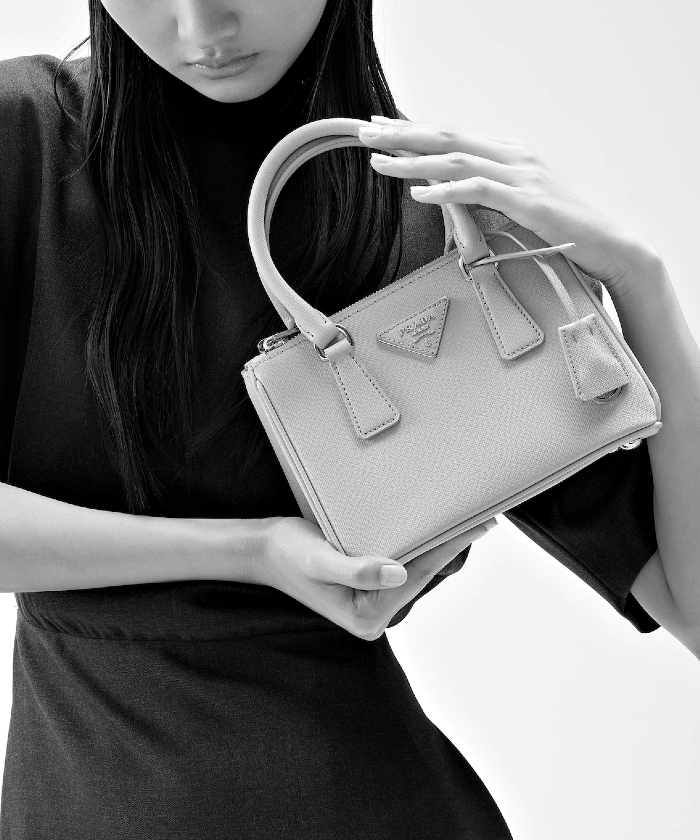 PRADA プラダ ガレリア マイクロ バッグ サフィアーノ レザー プラダ ガレリア サフィアーノレザー ミニバッグ(X233K201