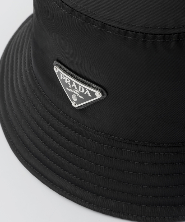 PRADA ブラック バケットハット XXL 値下げ致します PRADA ブラック バケットハットXXLサイズ