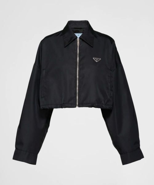 PRADA Re-Nylon ブルゾンジャケット ブラック 40 PRADA Re-Nylon ブルゾンジャケット ブラック 40