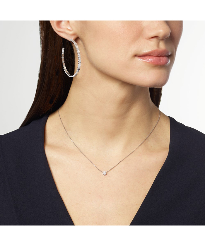 A*m様 CHAUMET ショーメ ビー ドゥ ショーメ フープイヤリング ピア ビー ドゥ ショーメ」コレクション フープイヤリング(X237T005)｜阪急