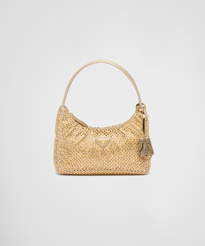 クリスタル サテン ミニバッグ(X237T041)｜阪急百貨店公式通販サイト