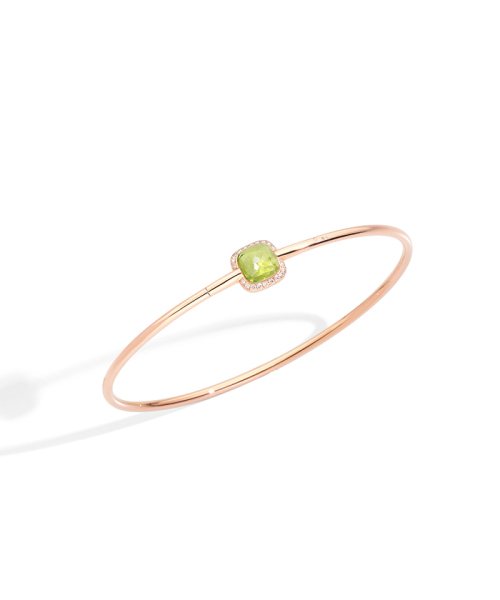 POMELATO 「イゾラ」ブレスレット ローズゴールド・ダイヤモンド・ペリドット S POMELATO 「イゾラ」ブレスレット ローズゴールド・ダイヤモンド・ペリドット S