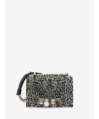 関税送料込み MCQUEEN ジュエルドサッチェル VIP価格☆Alexander McQueen☆ミニジュエルドサッチェルバッグ